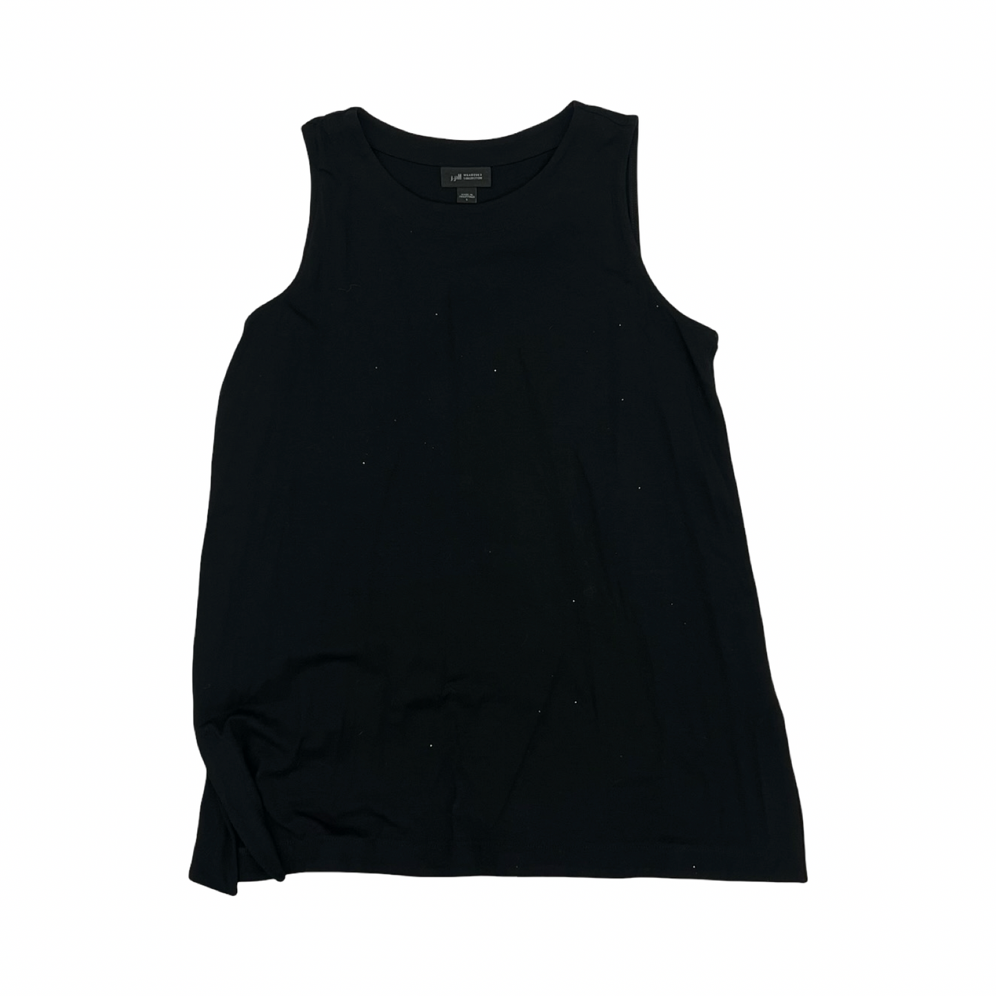 Blouse Sleeveless By J. Jill In Black, Size:S