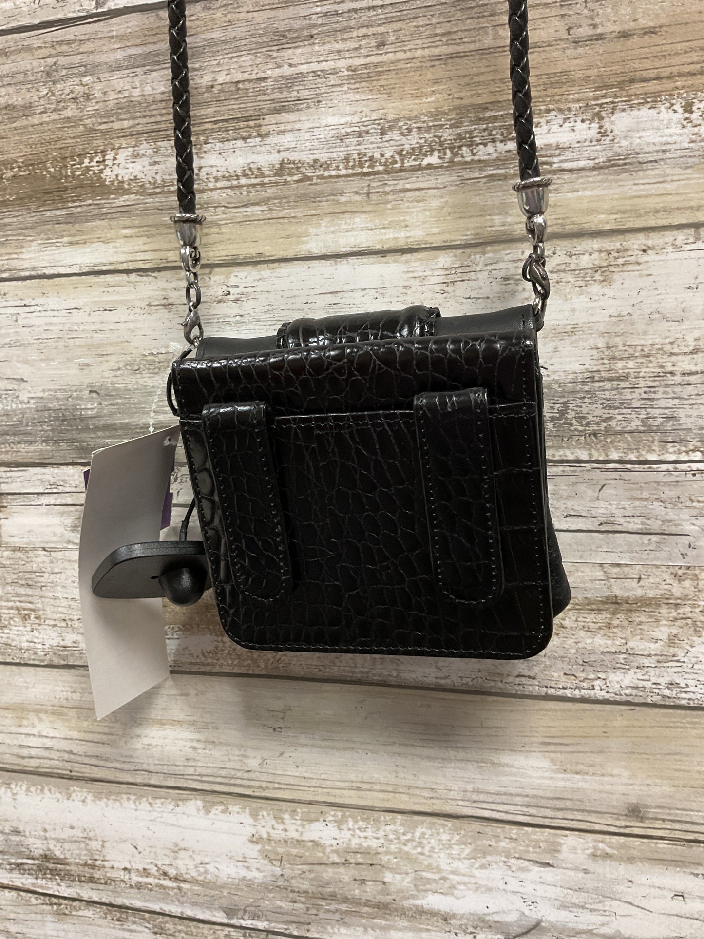 Crossbody Leather By Brighton In Black, Size:Small