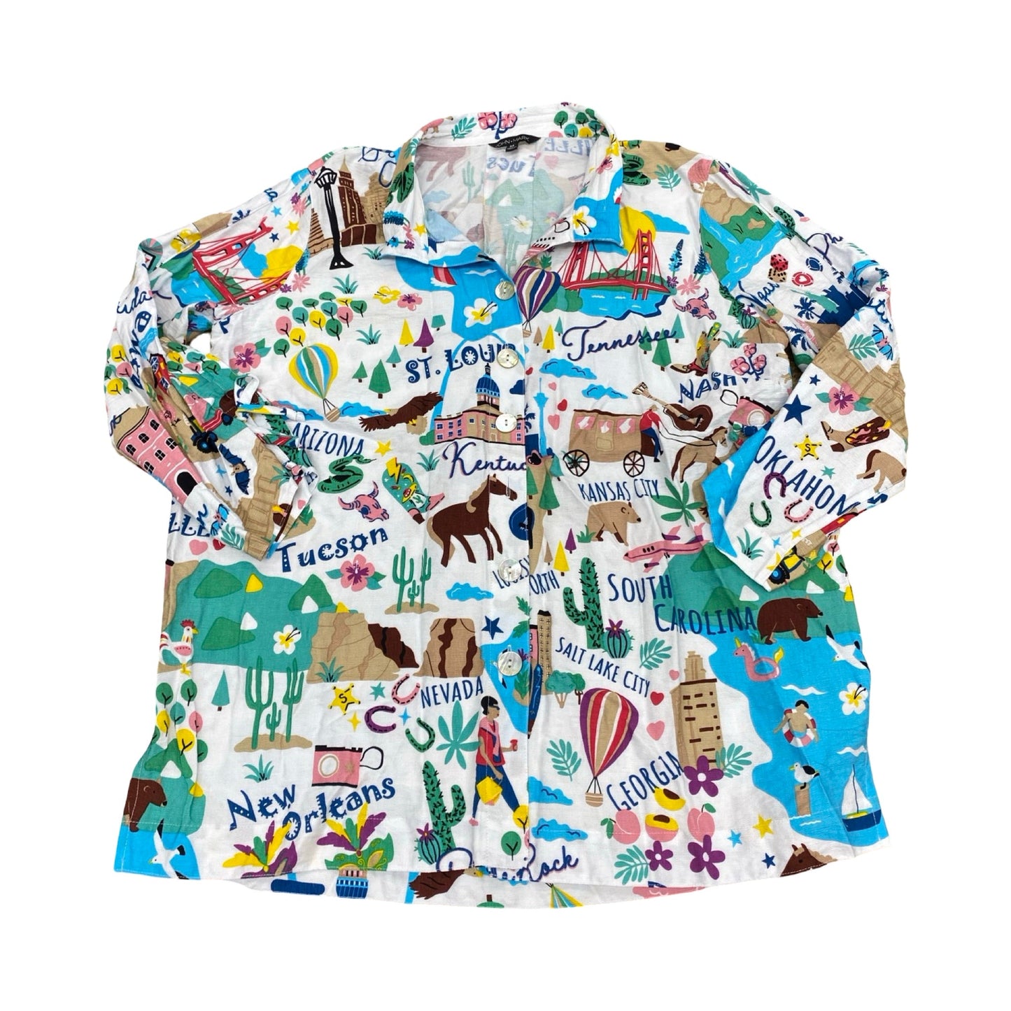 Top Ls By John Mark In Multi, Size:M