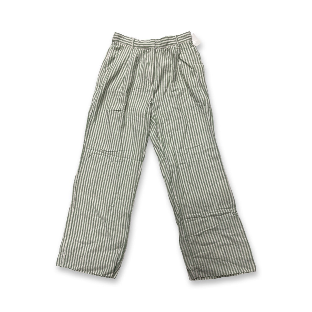 Pants Cropped By Abercrombie And Fitch In Striped Pattern, Size:6L