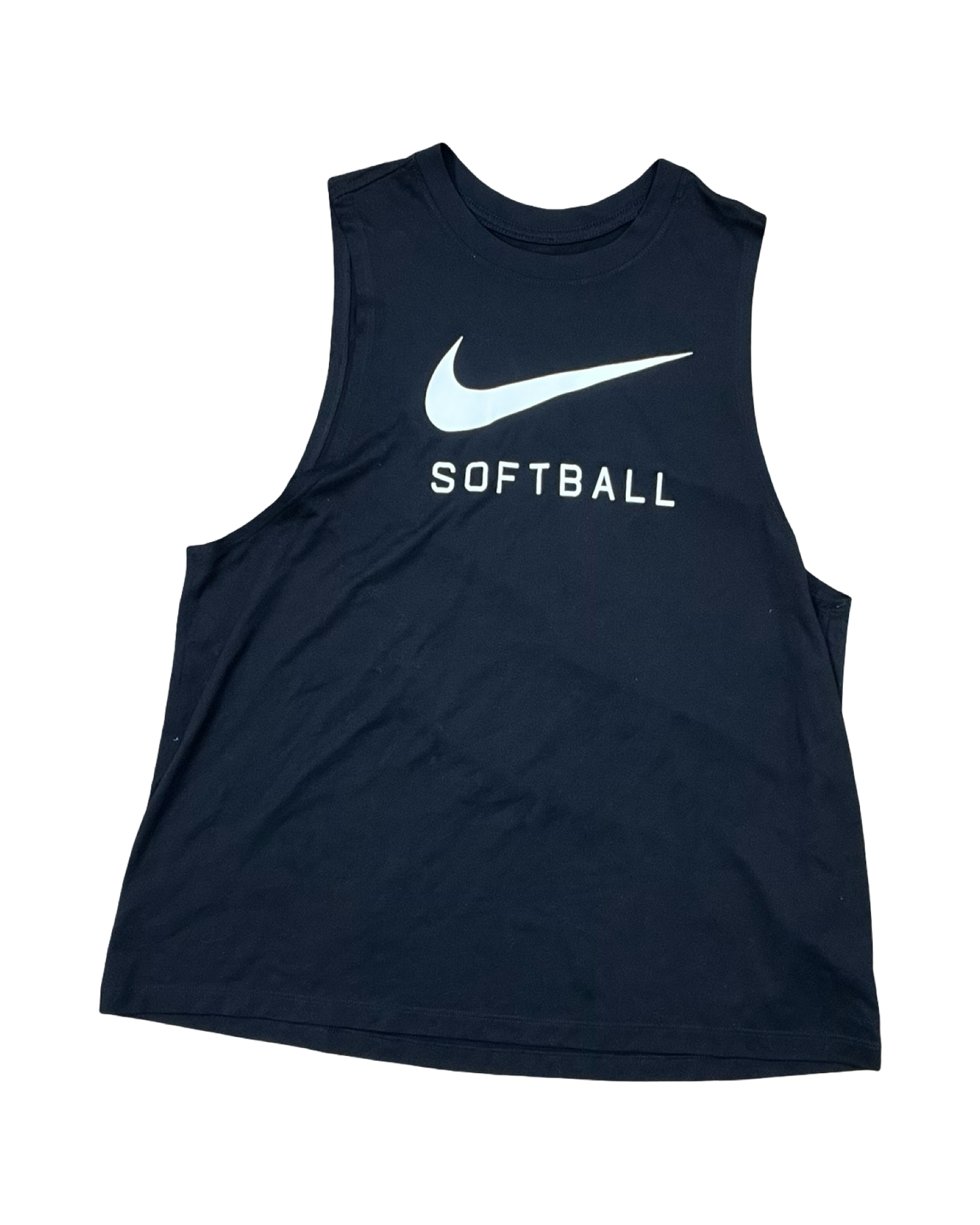 Athletic Tank Top By Nike In Black, Size:L
