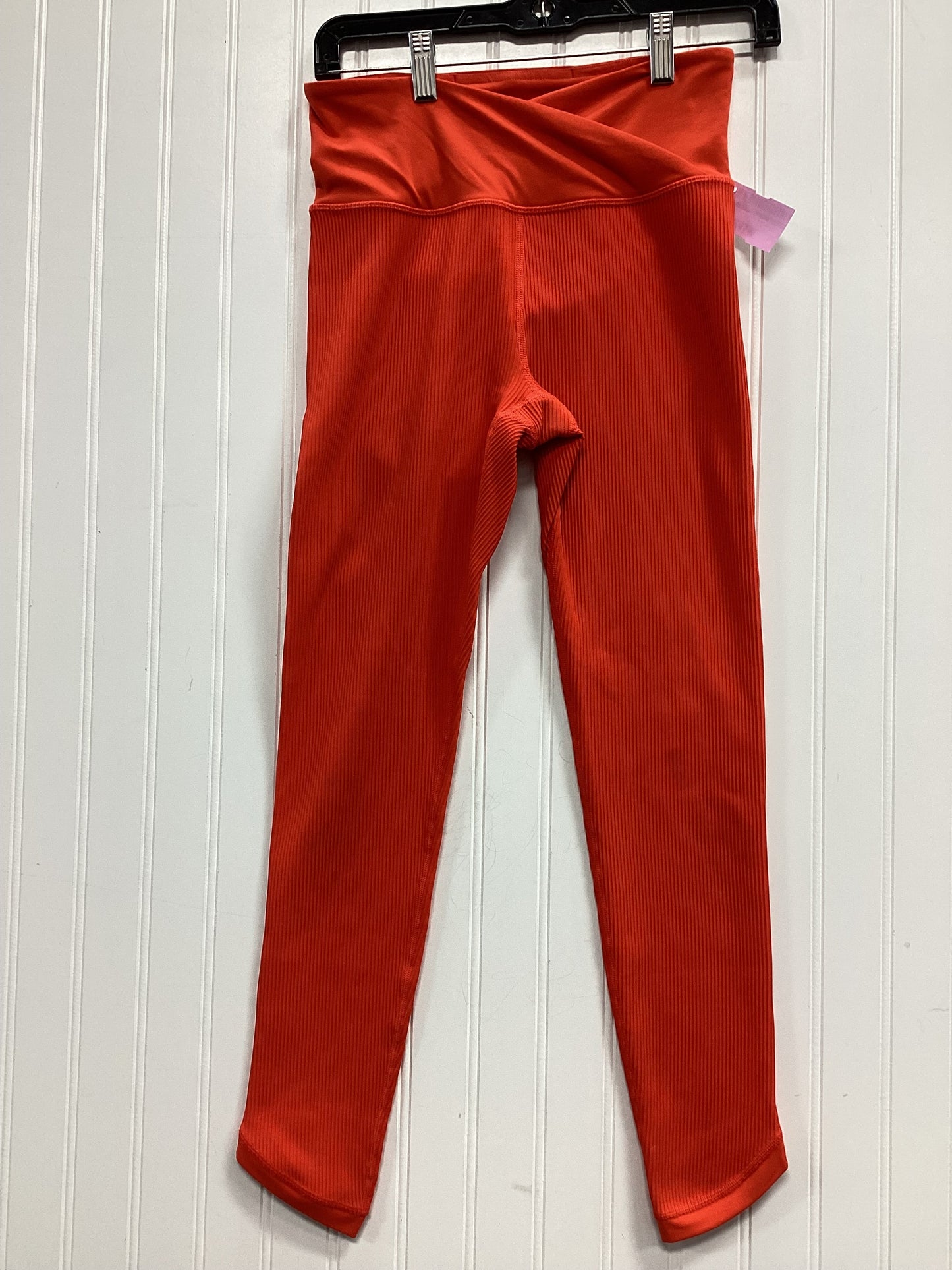 Athletic Leggings By Athleta In Orange, Size:S