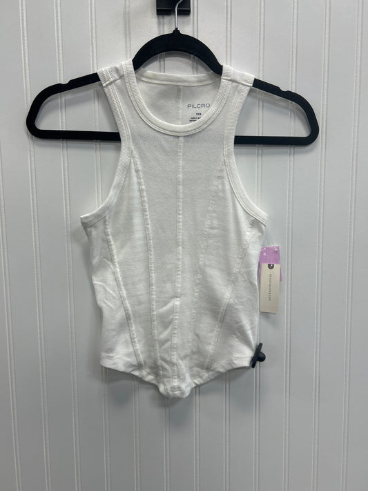 Top Sleeveless By Pilcro In White, Size:Xxs