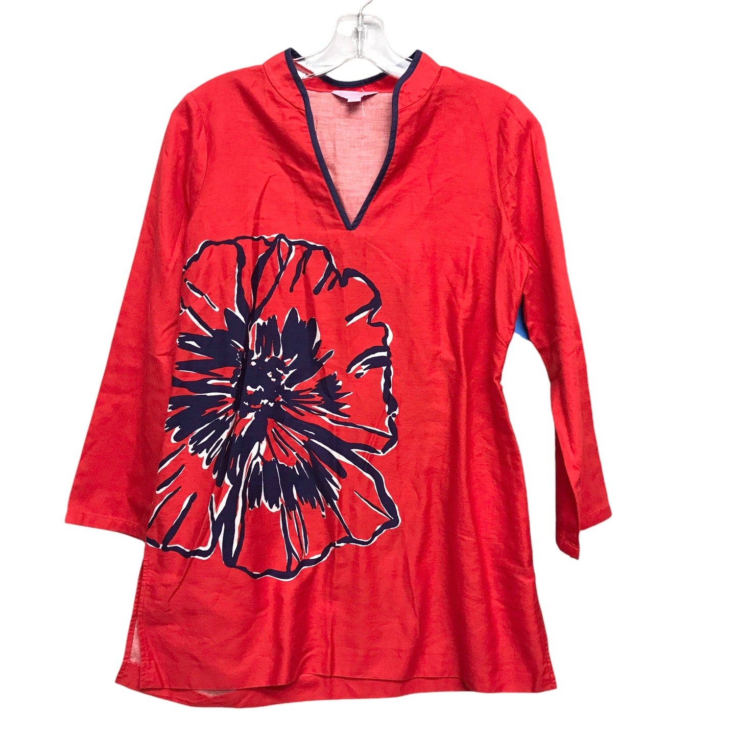 Top Ls Designer By Lilly Pulitzer In Red, Size:S