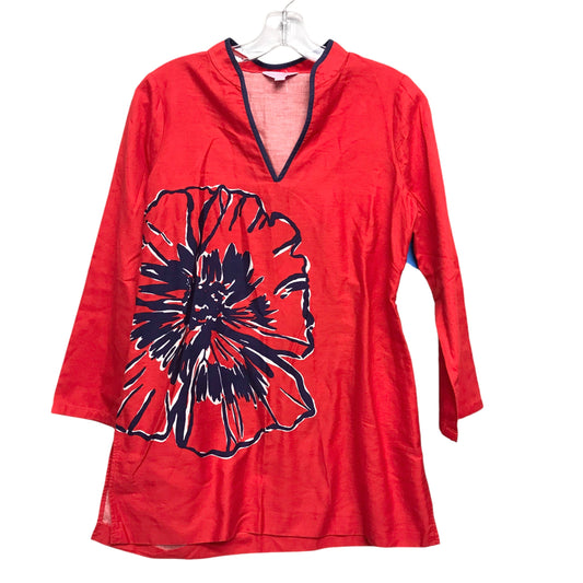 Top Ls Designer By Lilly Pulitzer In Red, Size:S