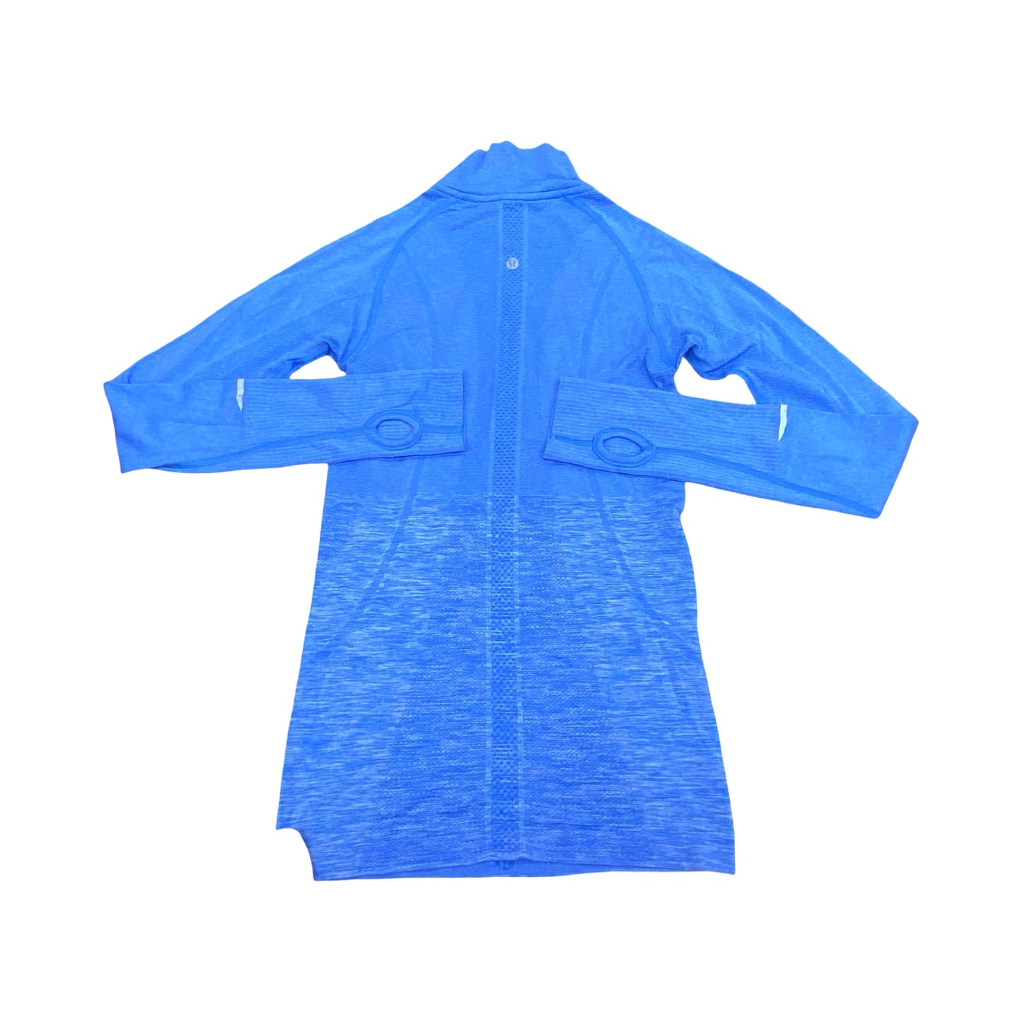 Athletic Jacket By Lululemon In Blue, Size:4