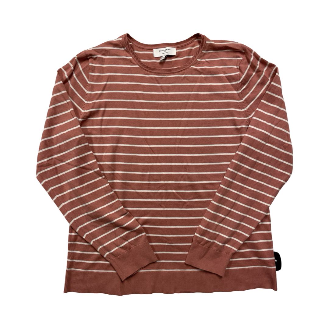 Sweater By Banana Republic In Pink & Yellow, Size:Xl