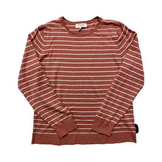 Sweater By Banana Republic In Pink & Yellow, Size:Xl
