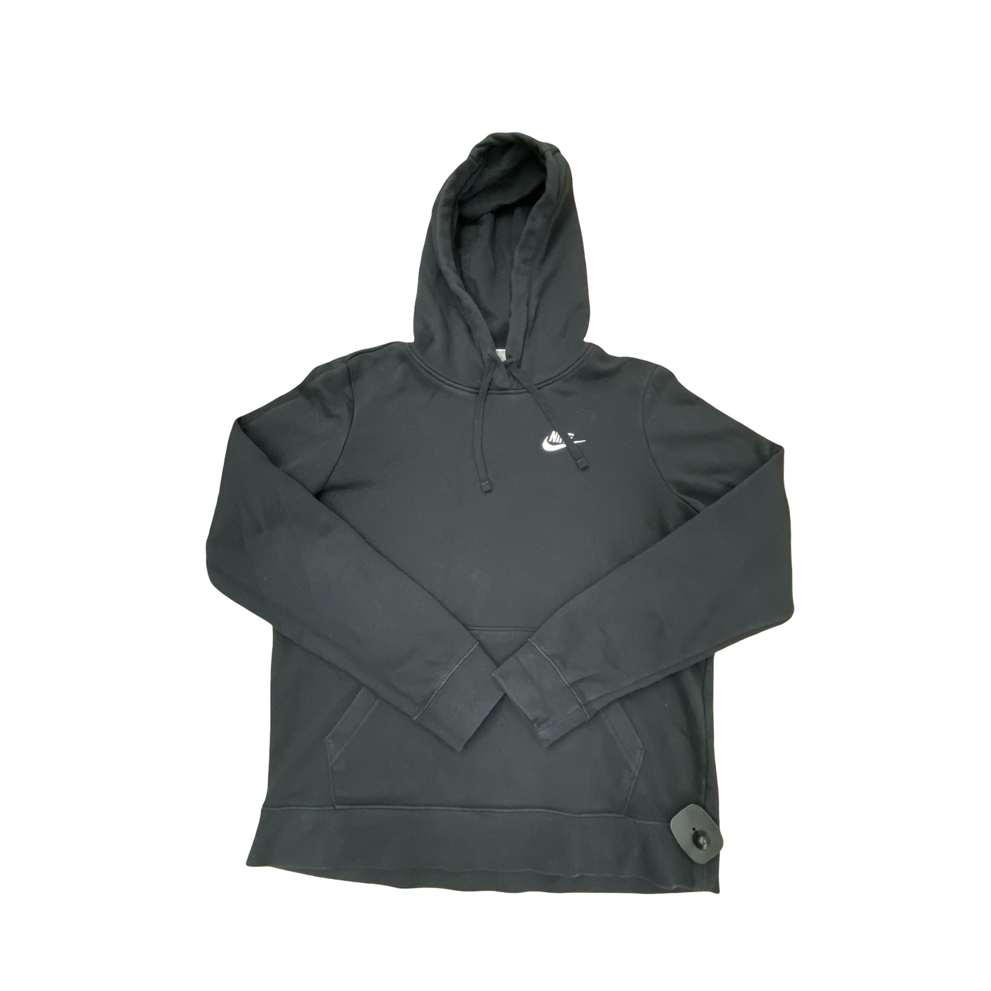 Athletic Sweatshirt Hoodie By Nike In Black, Size:M