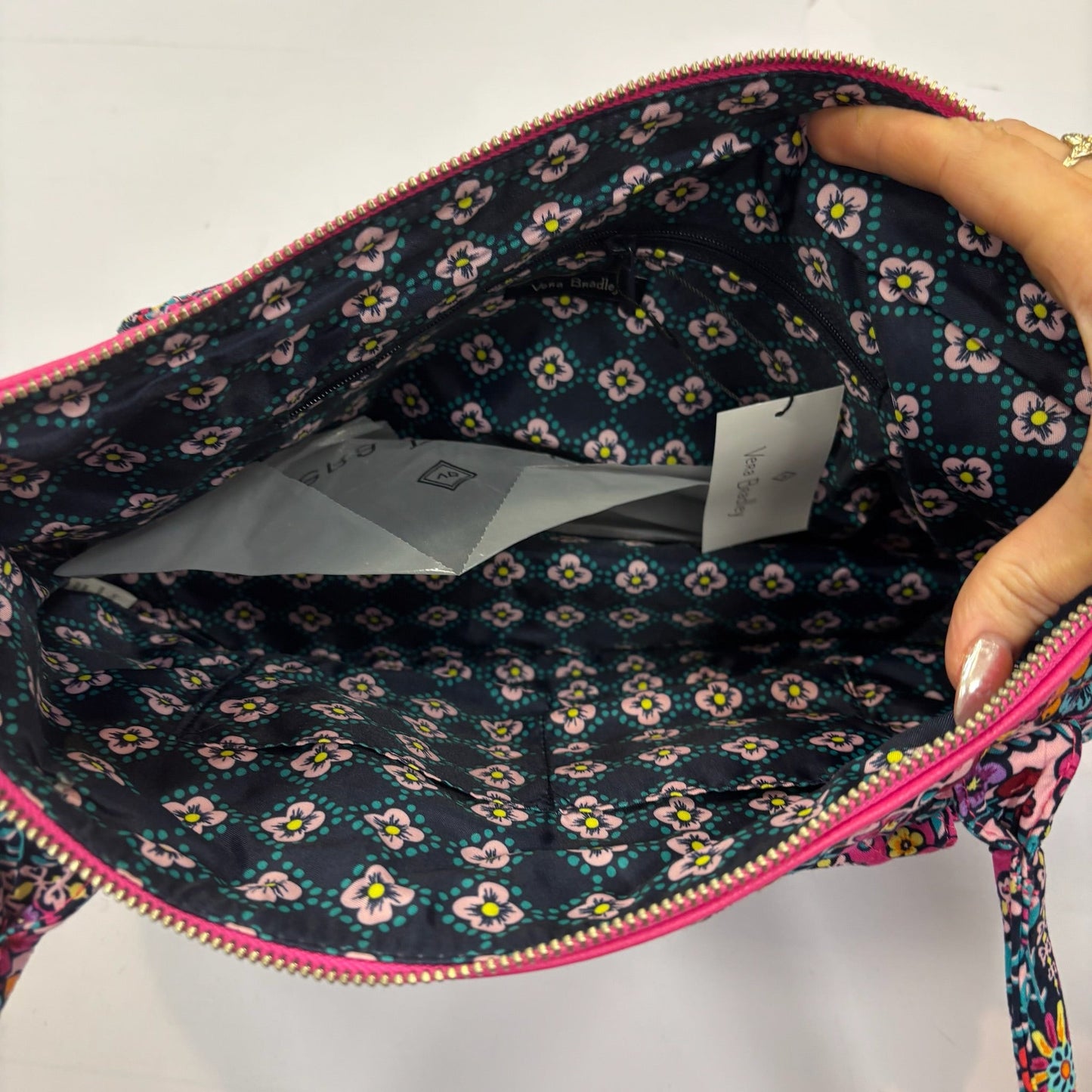 Handbag By Vera Bradley, Size: Medium