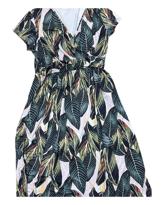 Dress Casual Maxi By Clothes Mentor In Green, Size:Xxl