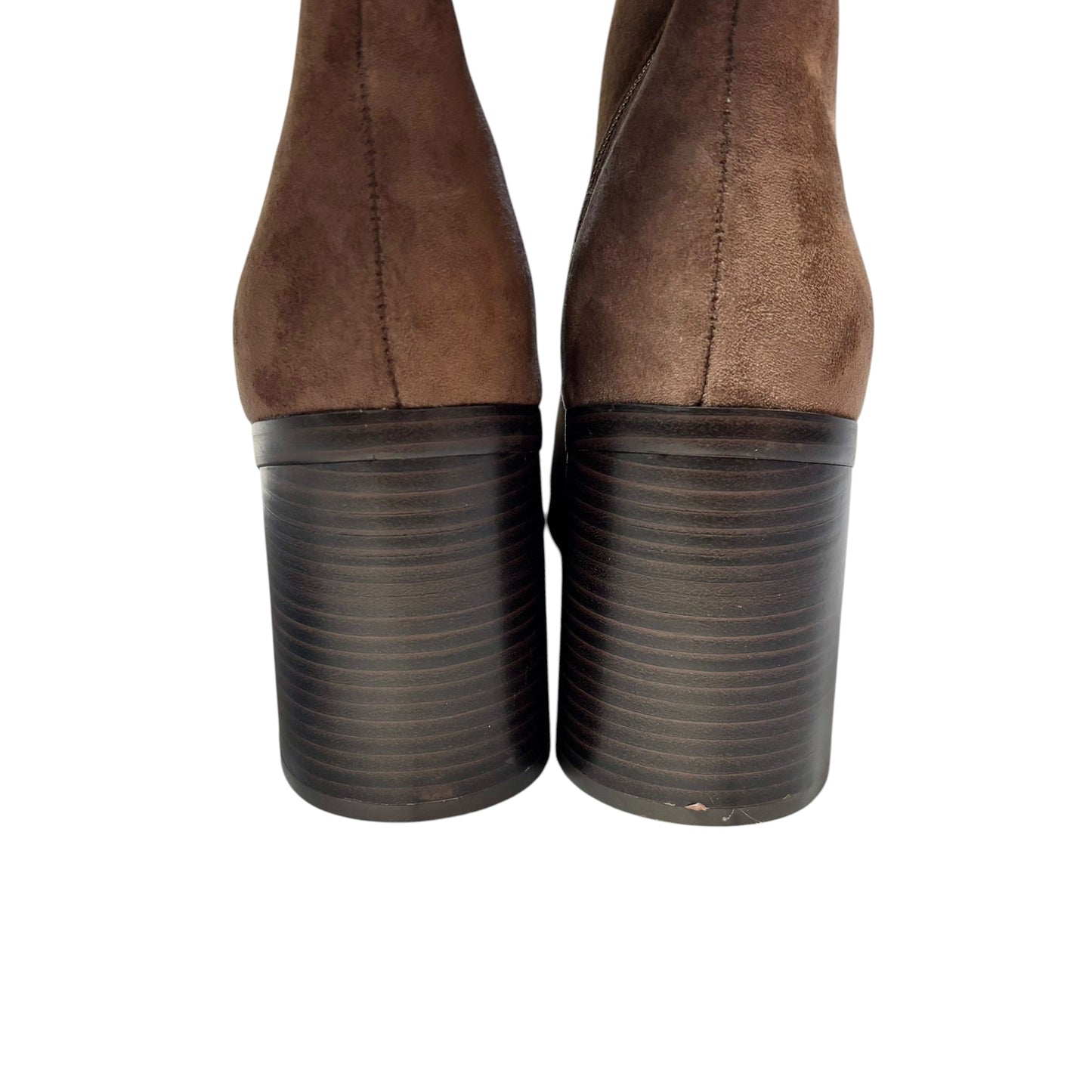Boots Knee Heels By Sonoma In Brown, Size: 9
