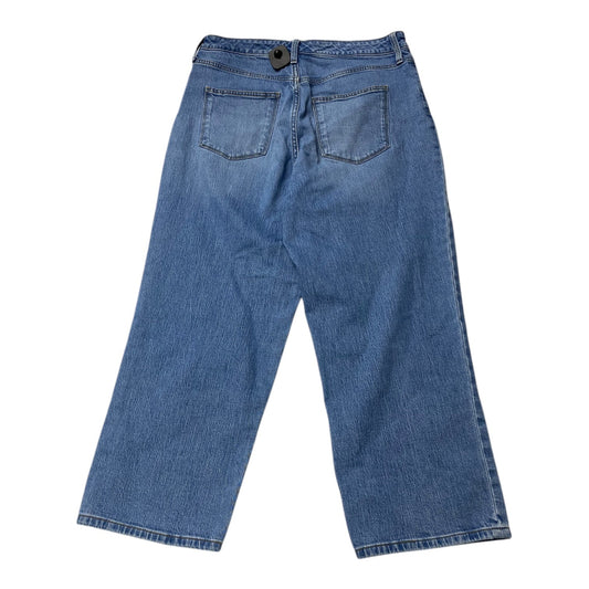 Jeans Wide Leg By Universal Thread In Blue Denim, Size:12