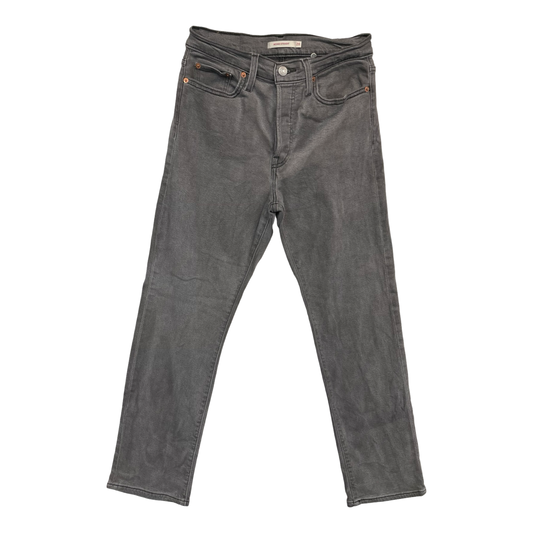 Jeans Straight By Levis In Grey, Size:6