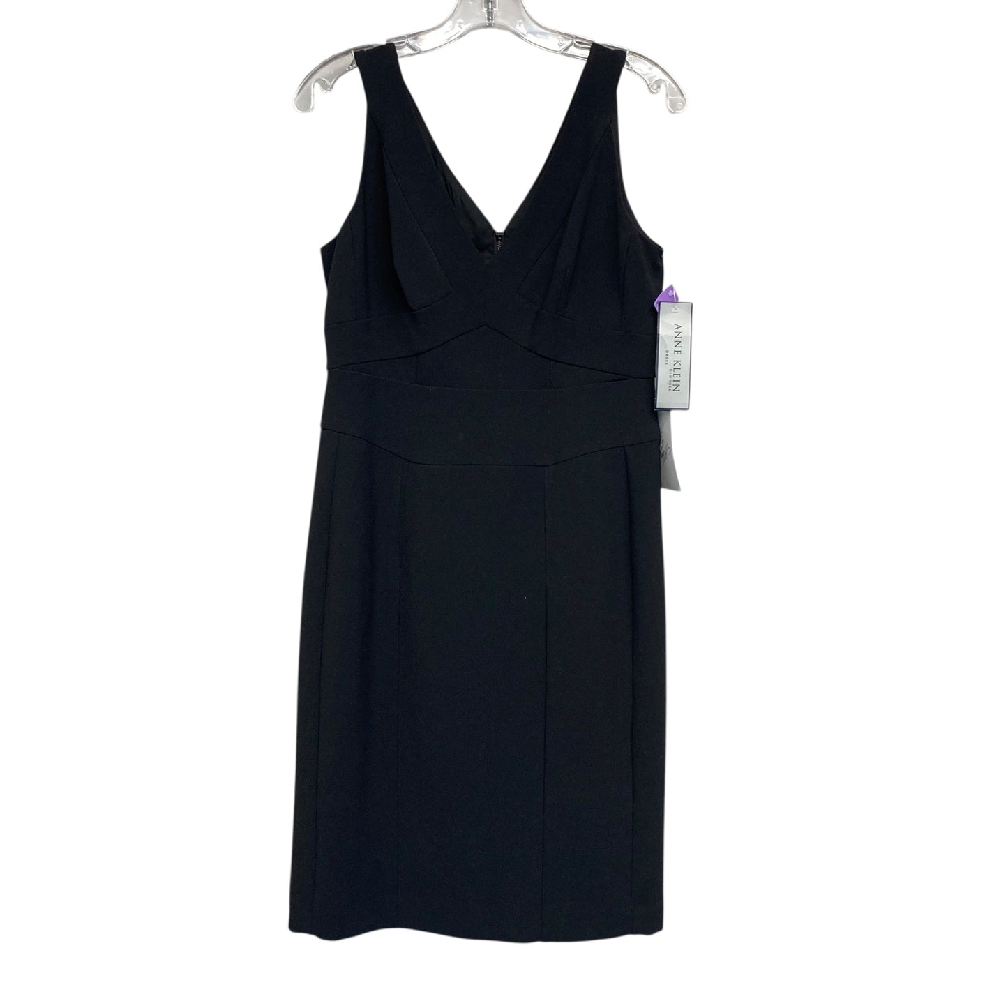 Dress Work By Anne Klein In Black, Size:S