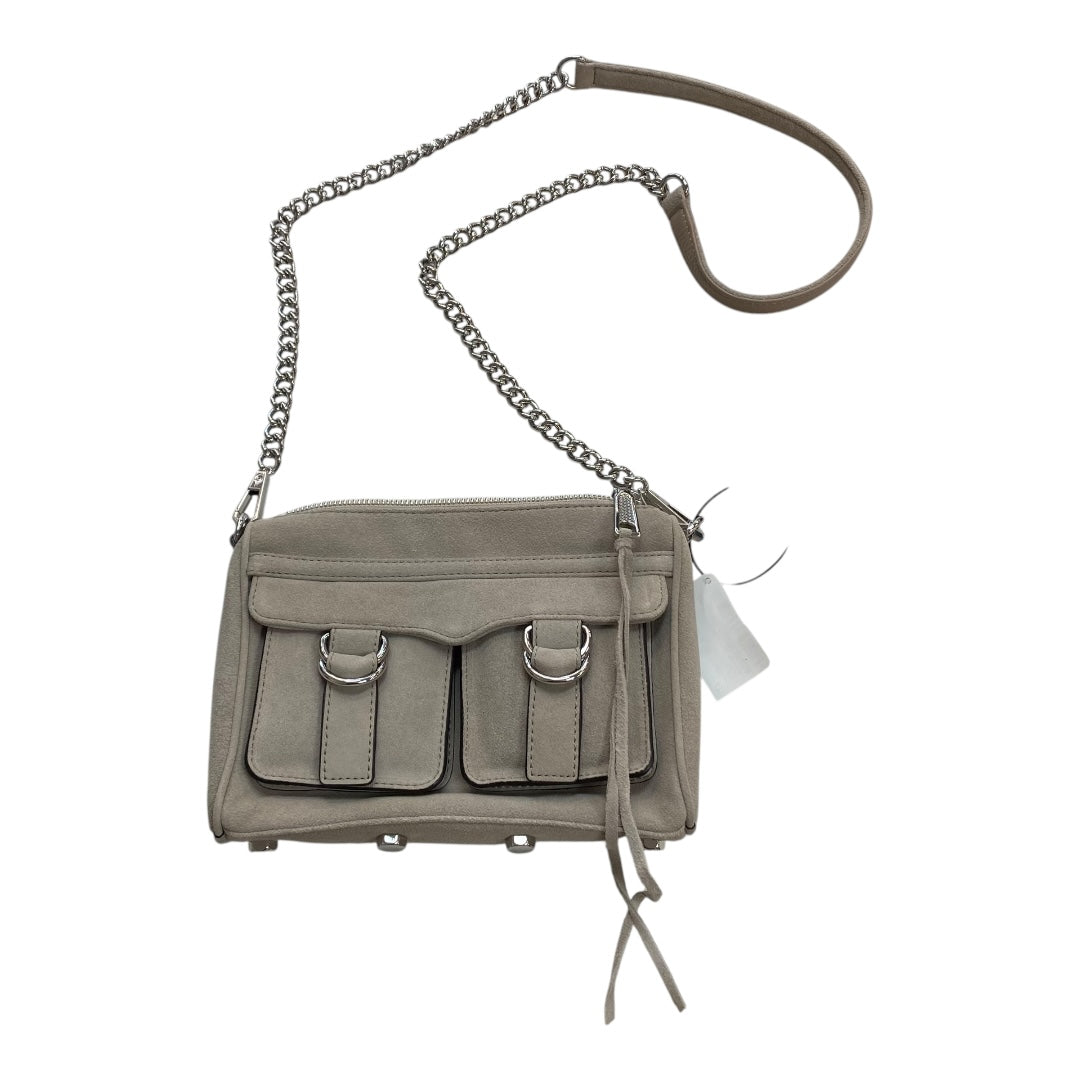 Handbag Designer By Rebecca Minkoff In Cream, Size:Small