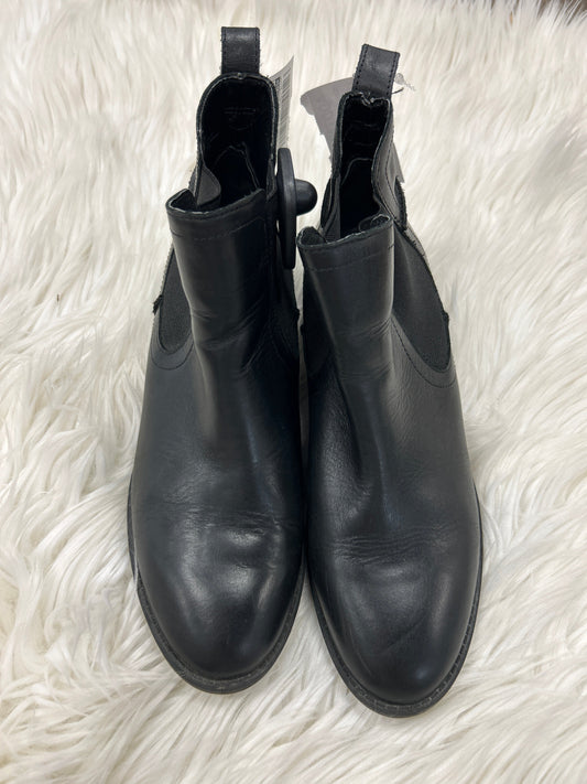 Boots Ankle Flats By Steve Madden In Black, Size:7
