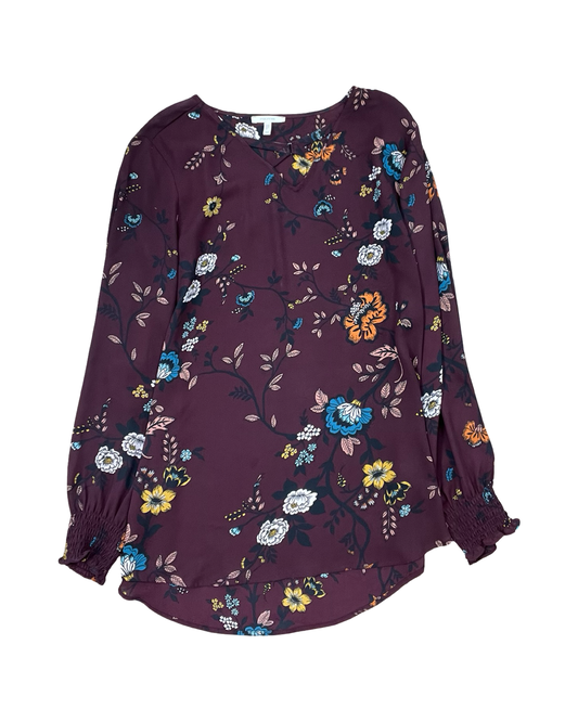 Top Ls By Maurices In Maroon, Size:M
