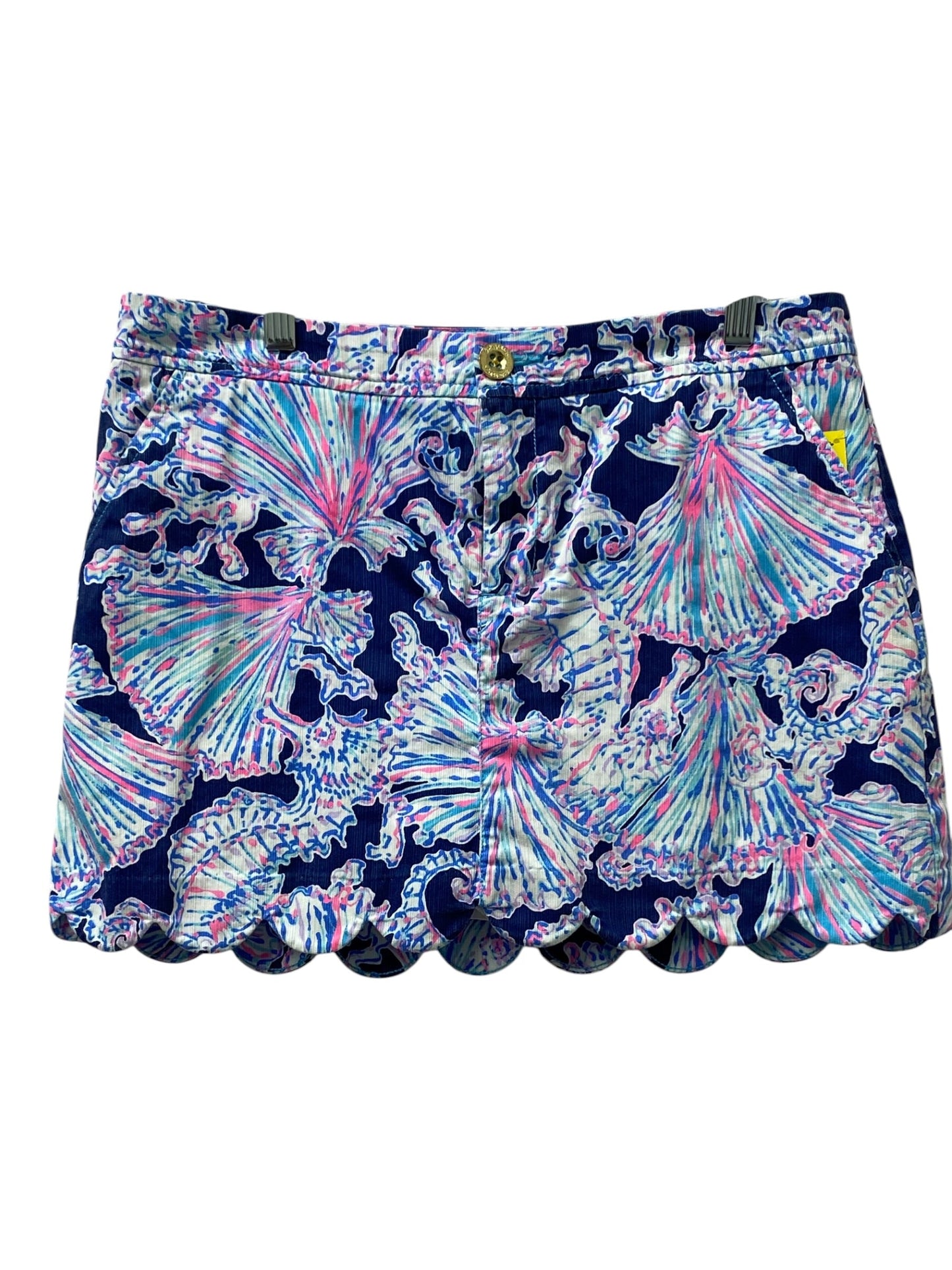Skort Designer By Lilly Pulitzer In Blue, Size:6