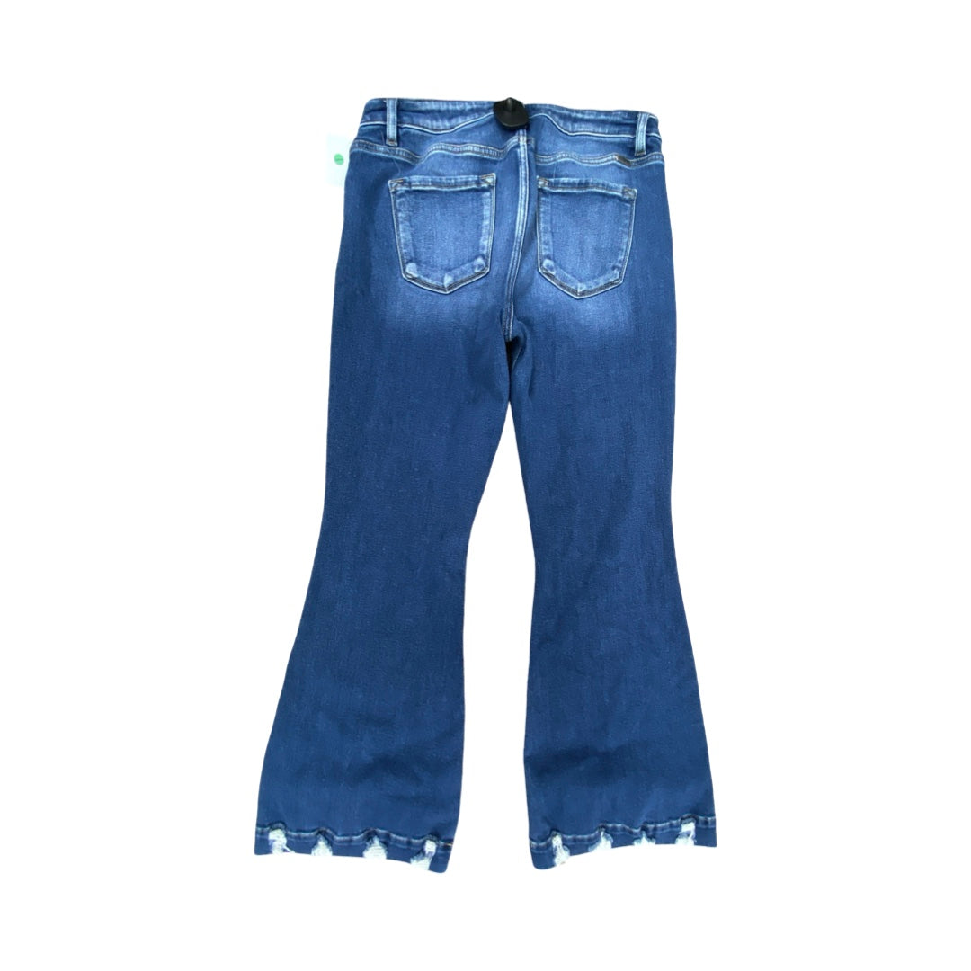 Jeans Flared By Kancan In Blue, Size:12