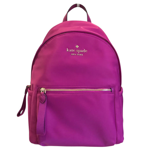 Backpack Designer By Kate Spade In Purple, Size:Medium