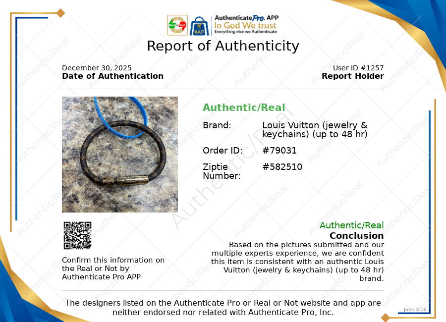 Bracelet Luxury Designer By Louis Vuitton