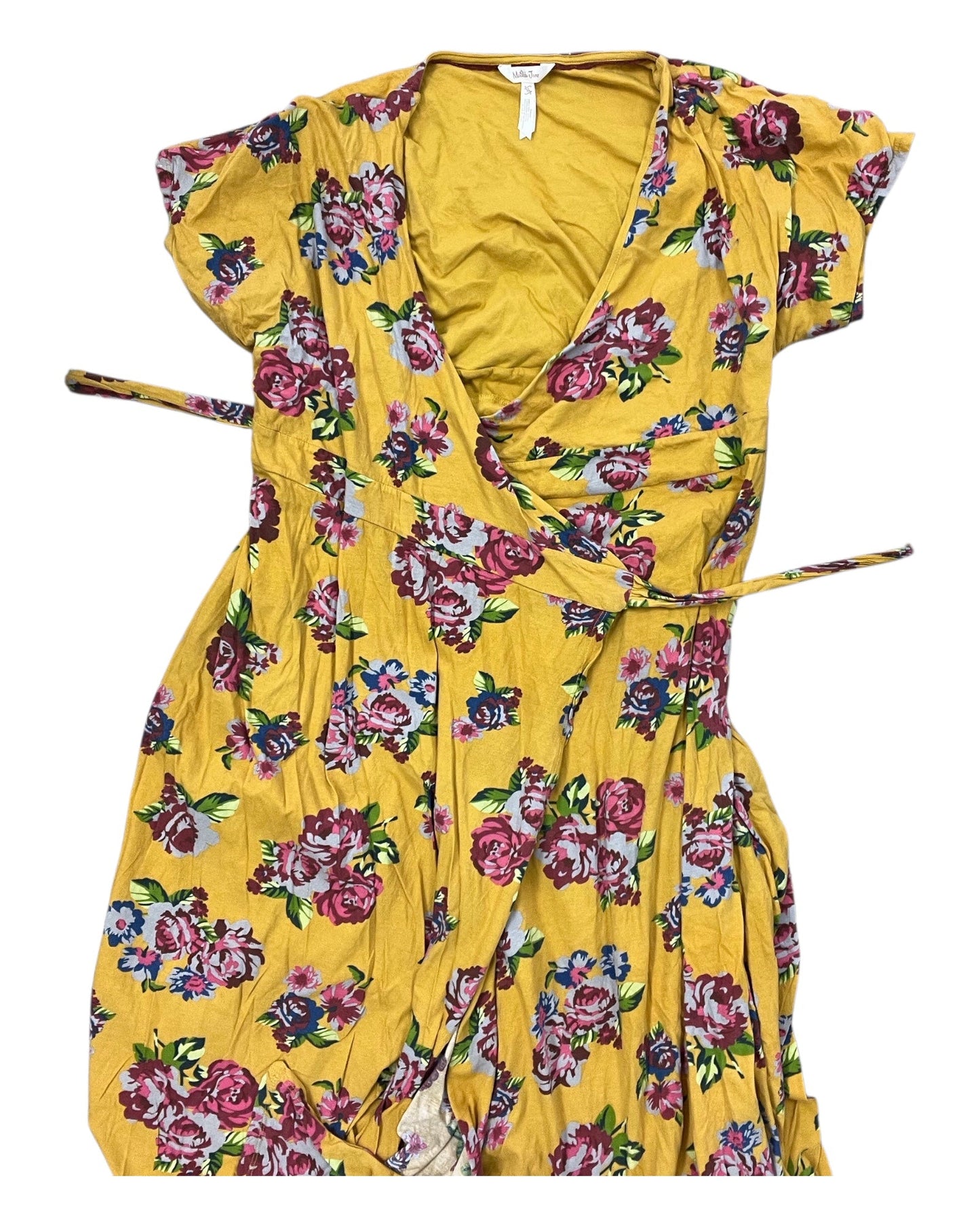 Dress Casual Maxi By Matilda Jane In Gold, Size:Xl