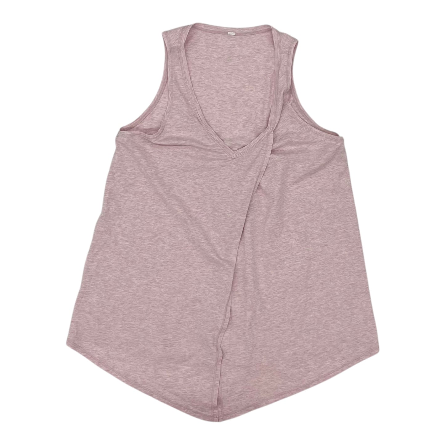 Athletic Tank Top By Lululemon In Pink, Size:Xl