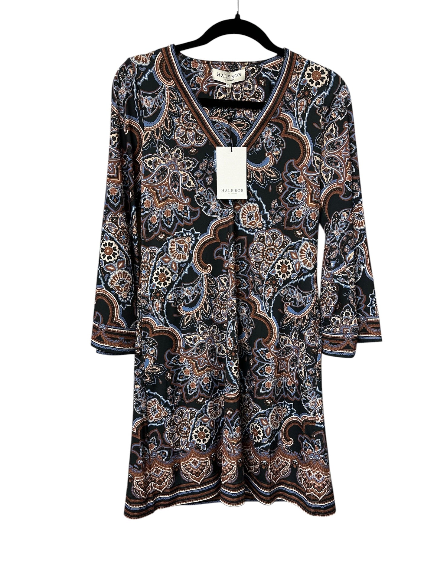 Dress Casual Short By Hale Bob In Black & Brown, Size:Xs
