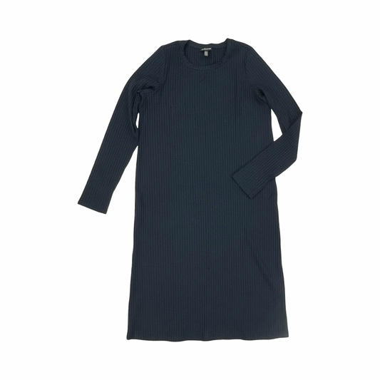 Dress Casual Midi By Eileen Fisher In Navy, Size:Mp