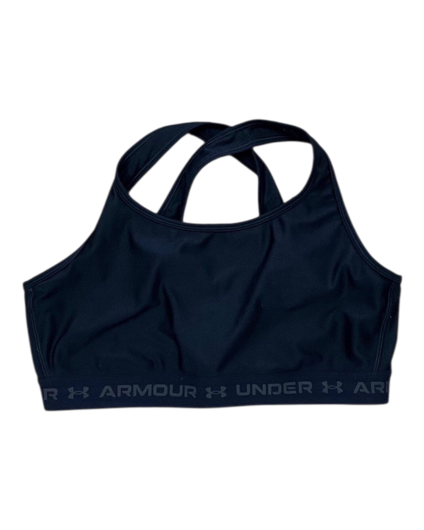 Athletic Bra By Under Armour In Black, Size:2X
