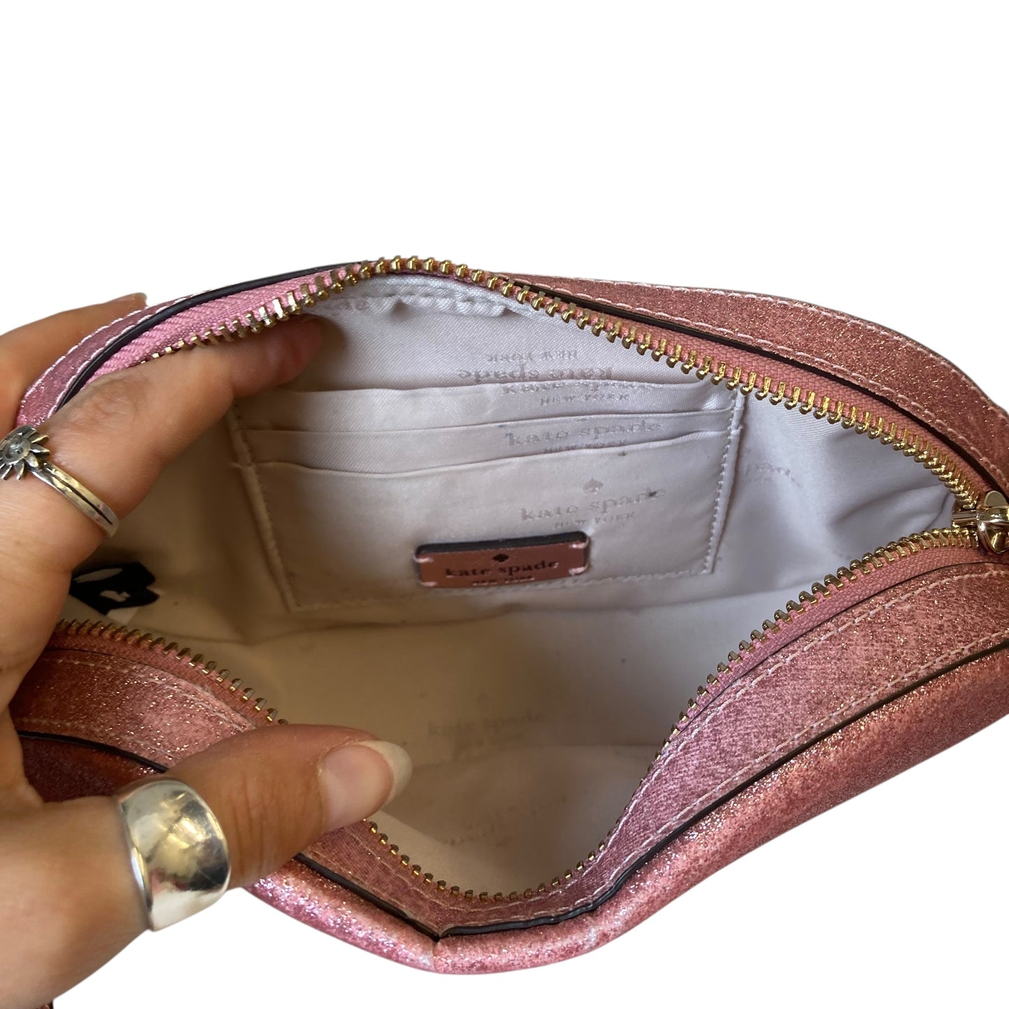 Crossbody Designer By Kate Spade In Pink, Size:Small