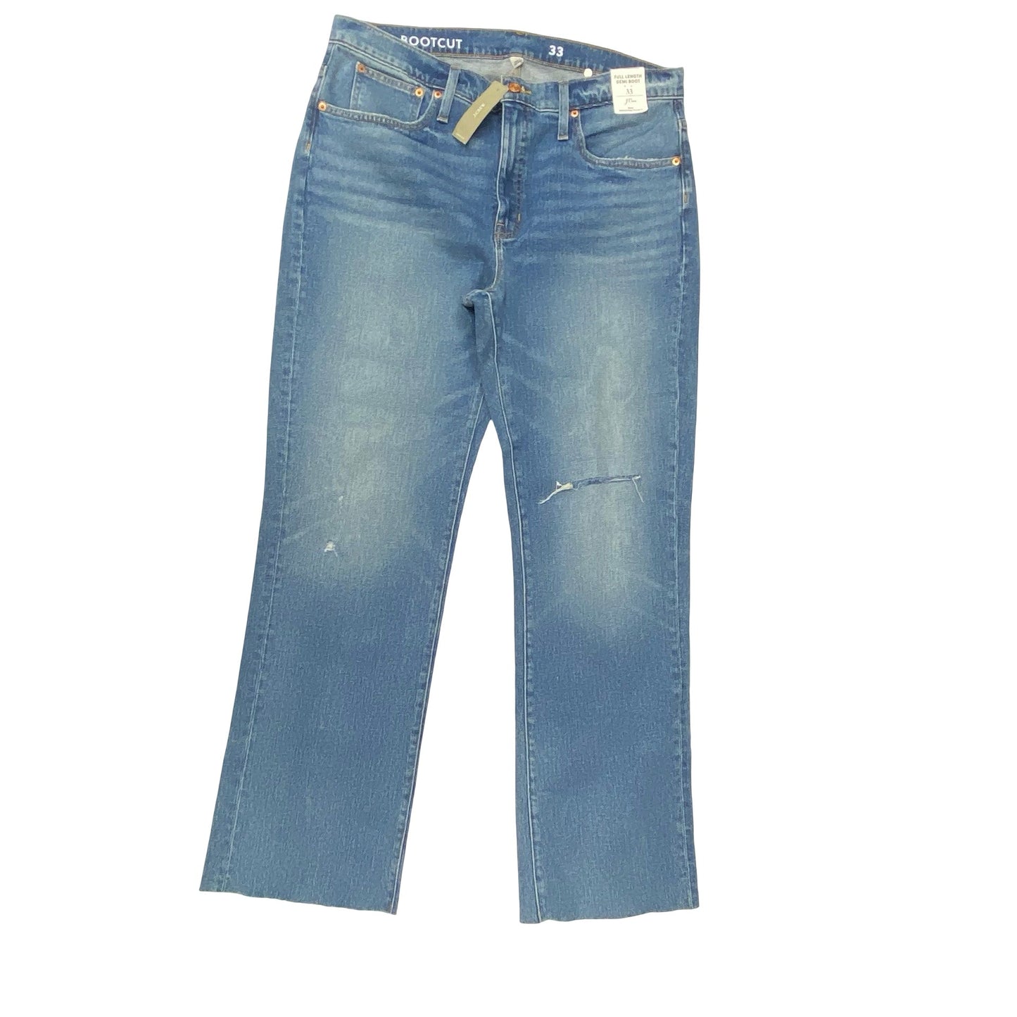Jeans Boot Cut By J. Crew In Blue, Size:16