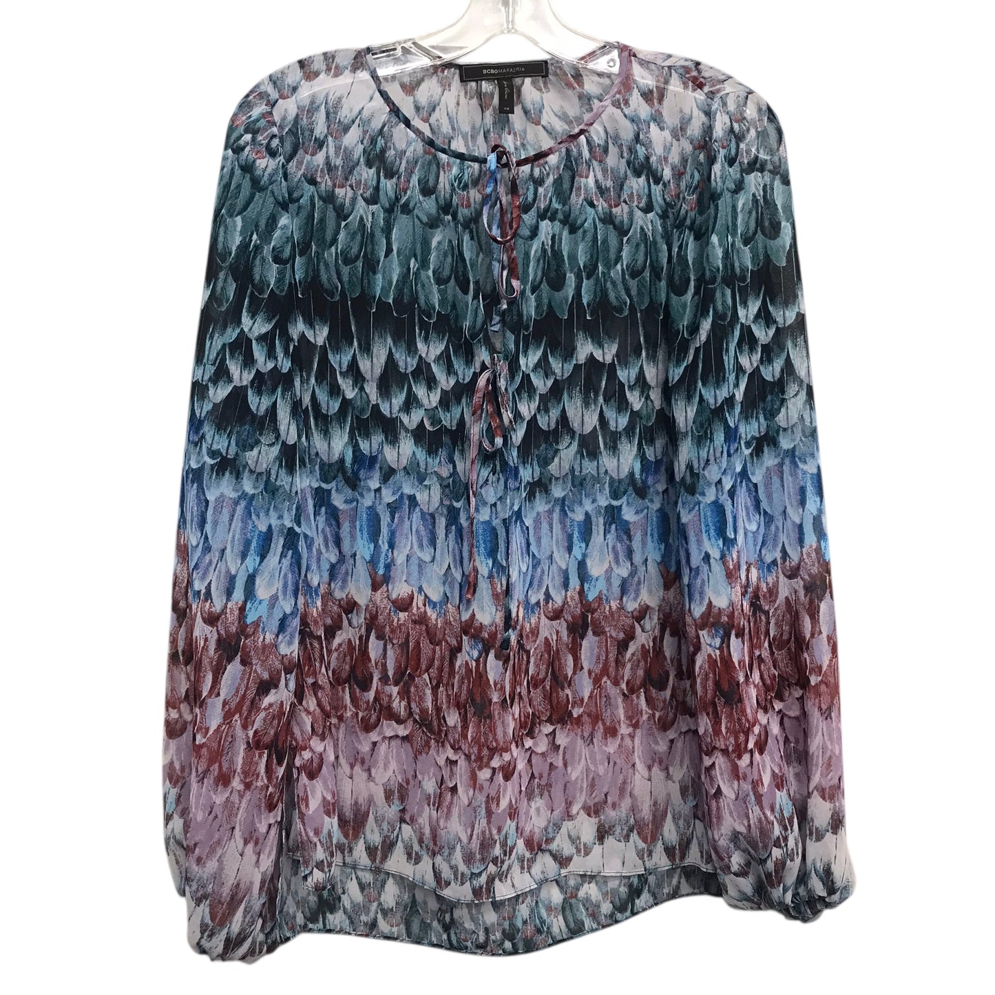 Top Ls By Bcbgmaxazria In Blue, Size:Xs