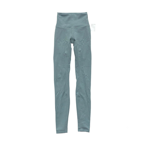 Athletic Leggings By Lululemon In Teal, Size:0