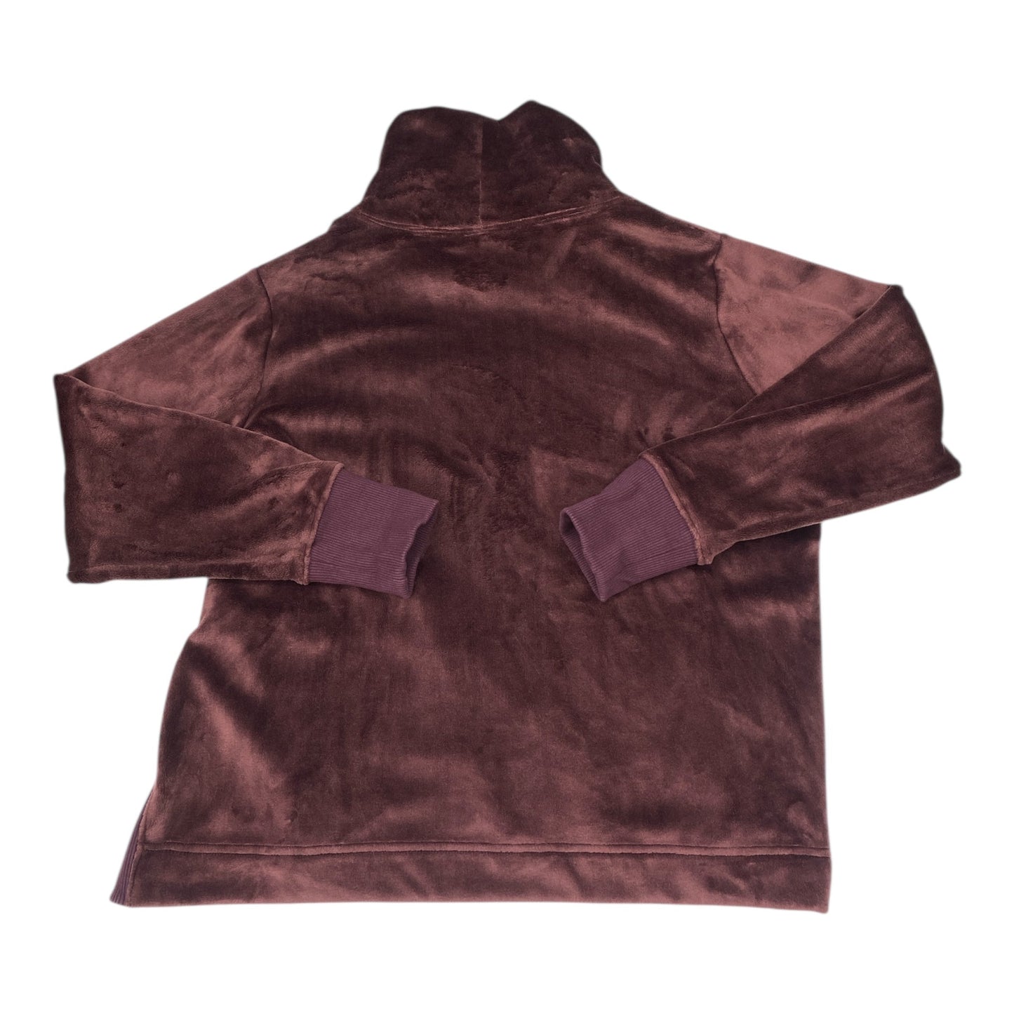 Athletic Sweatshirt Collar By Athleta In Maroon, Size:M