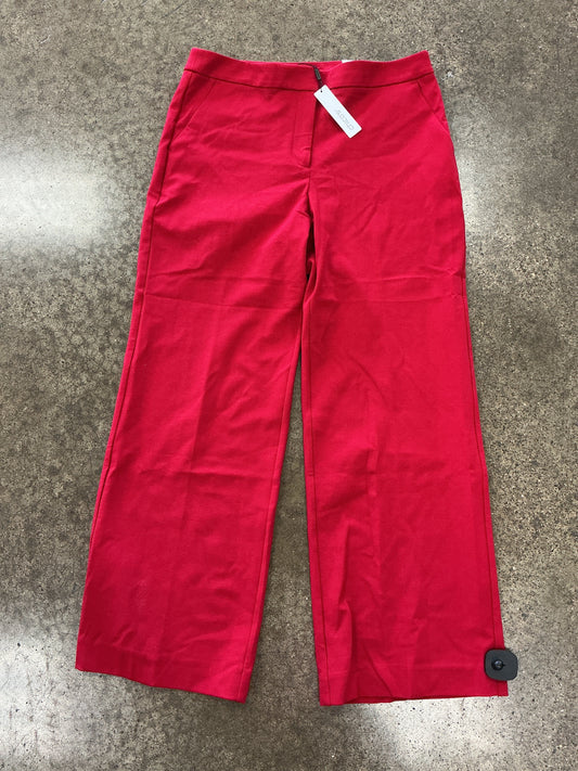 Pants Wide Leg By Chicos In Red, Size:12