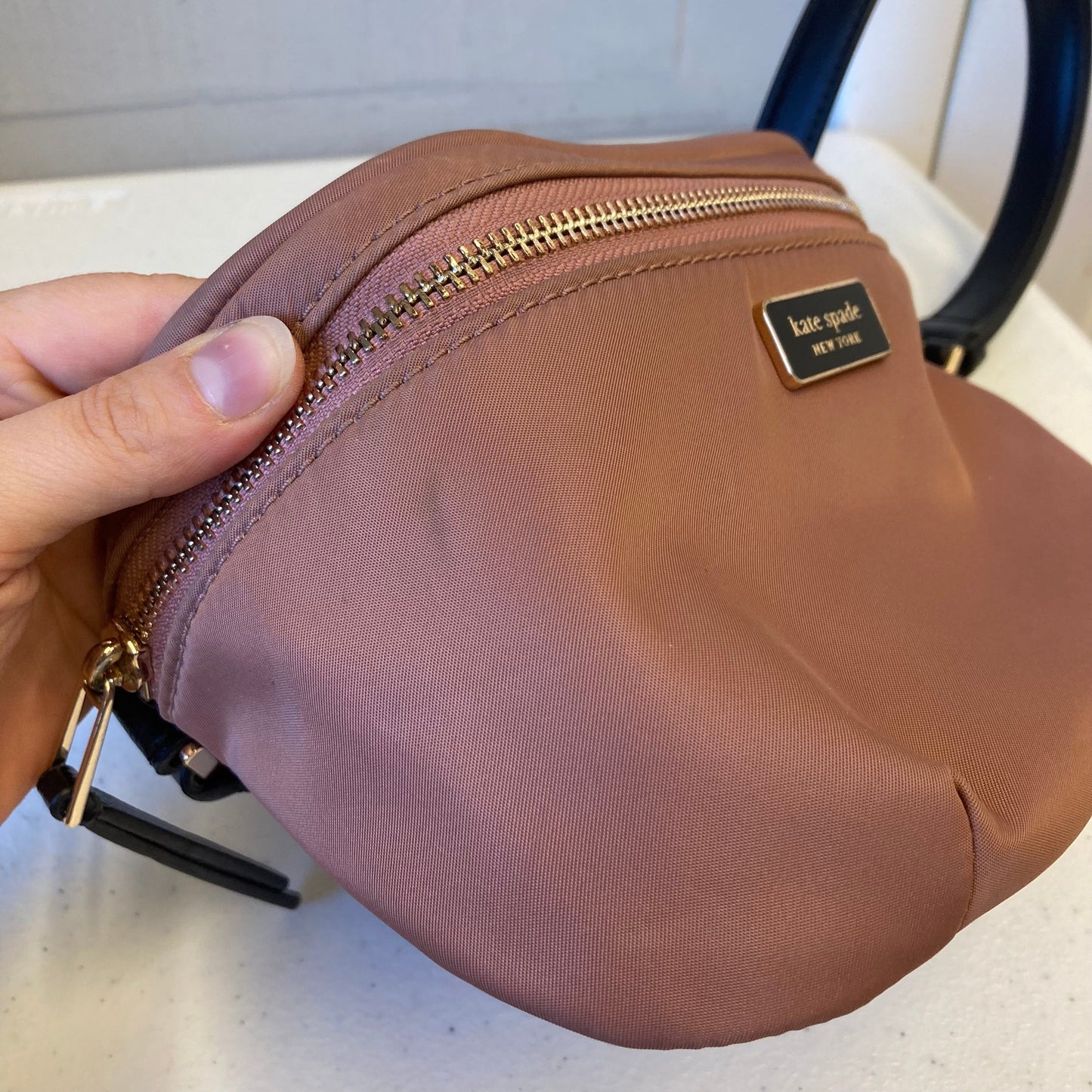 Belt Bag Designer By Kate Spade In Mauve, Size:Medium