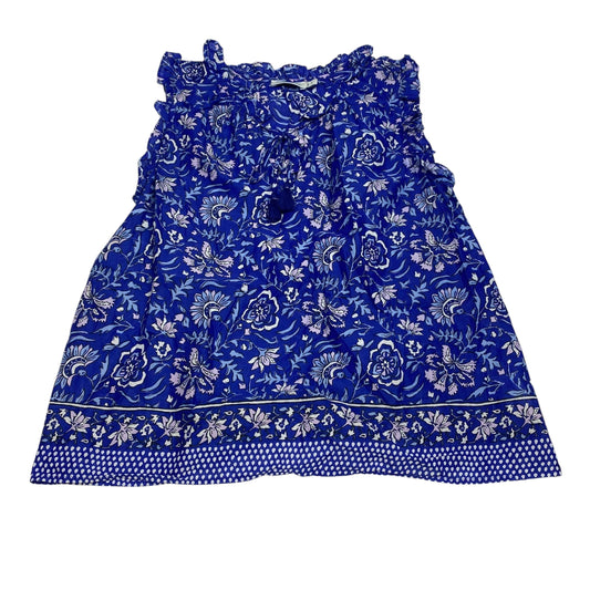Top Sleeveless Designer By Vineyard Vines In Blue, Size:S