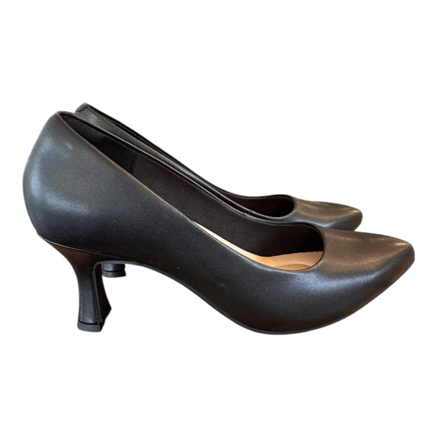 Shoes Heels Kitten By Clarks In Black, Size:10