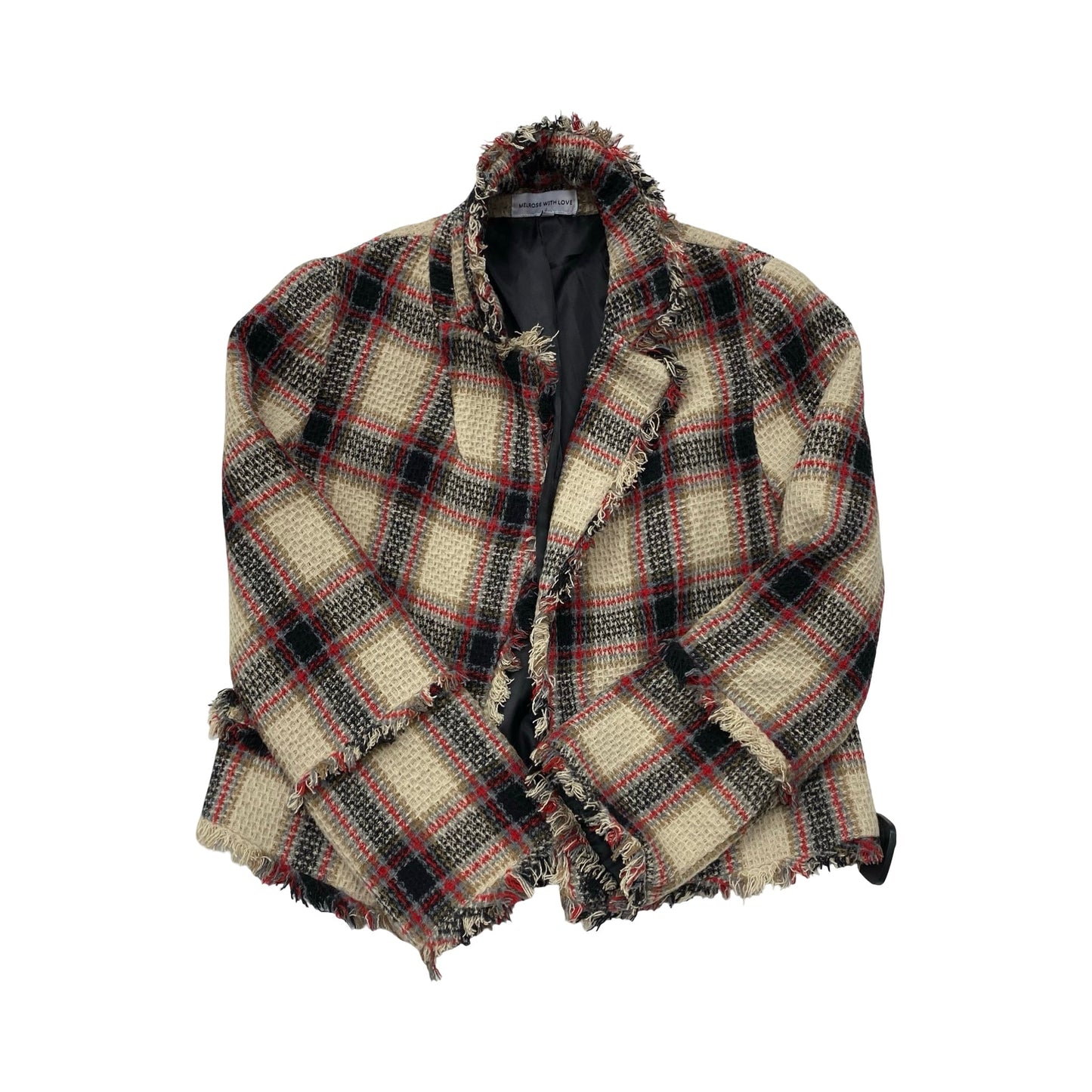 Jacket Other By Cmc In Plaid Pattern, Size:M