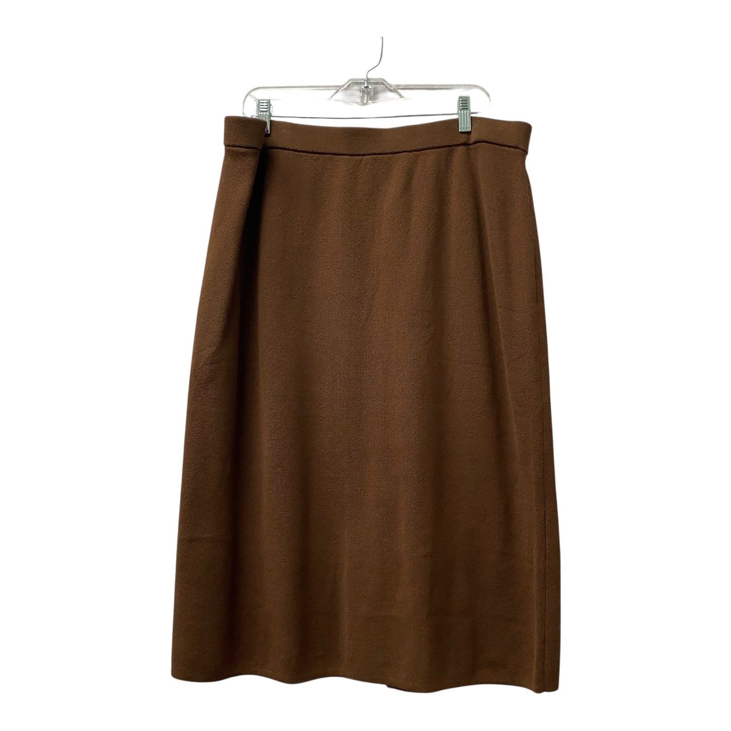 Skirt Maxi By Talbots In Brown, Size:16