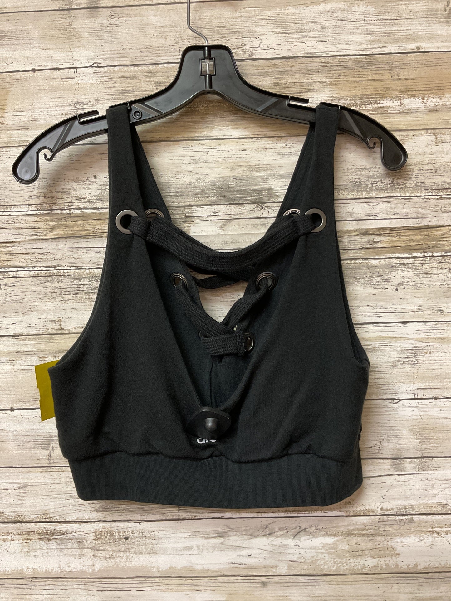 Athletic Bra By Alo In Black, Size:M