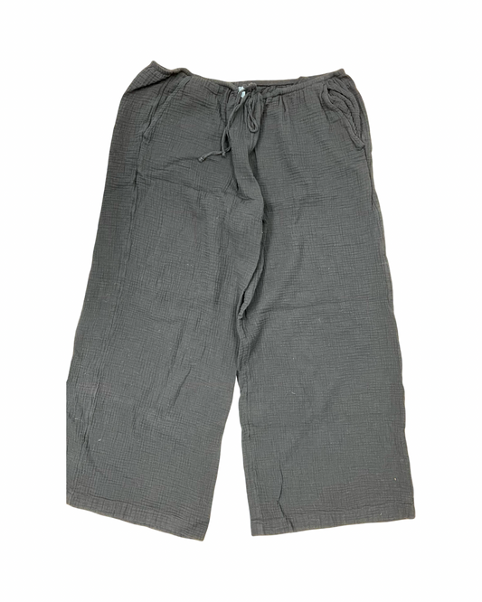 Pants Lounge By Shade & Shore In Black, Size:Xl