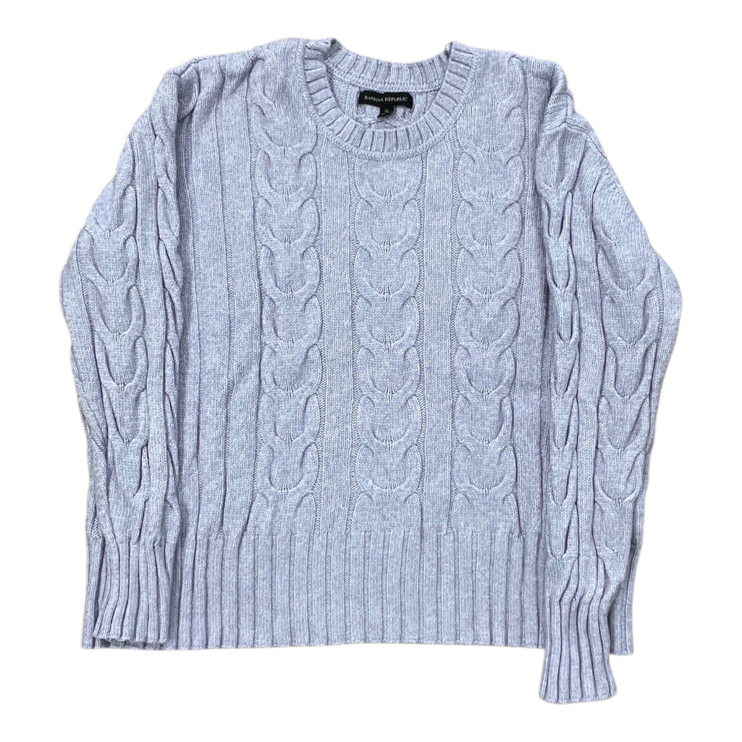 Sweater By Banana Republic In Purple, Size:Xl