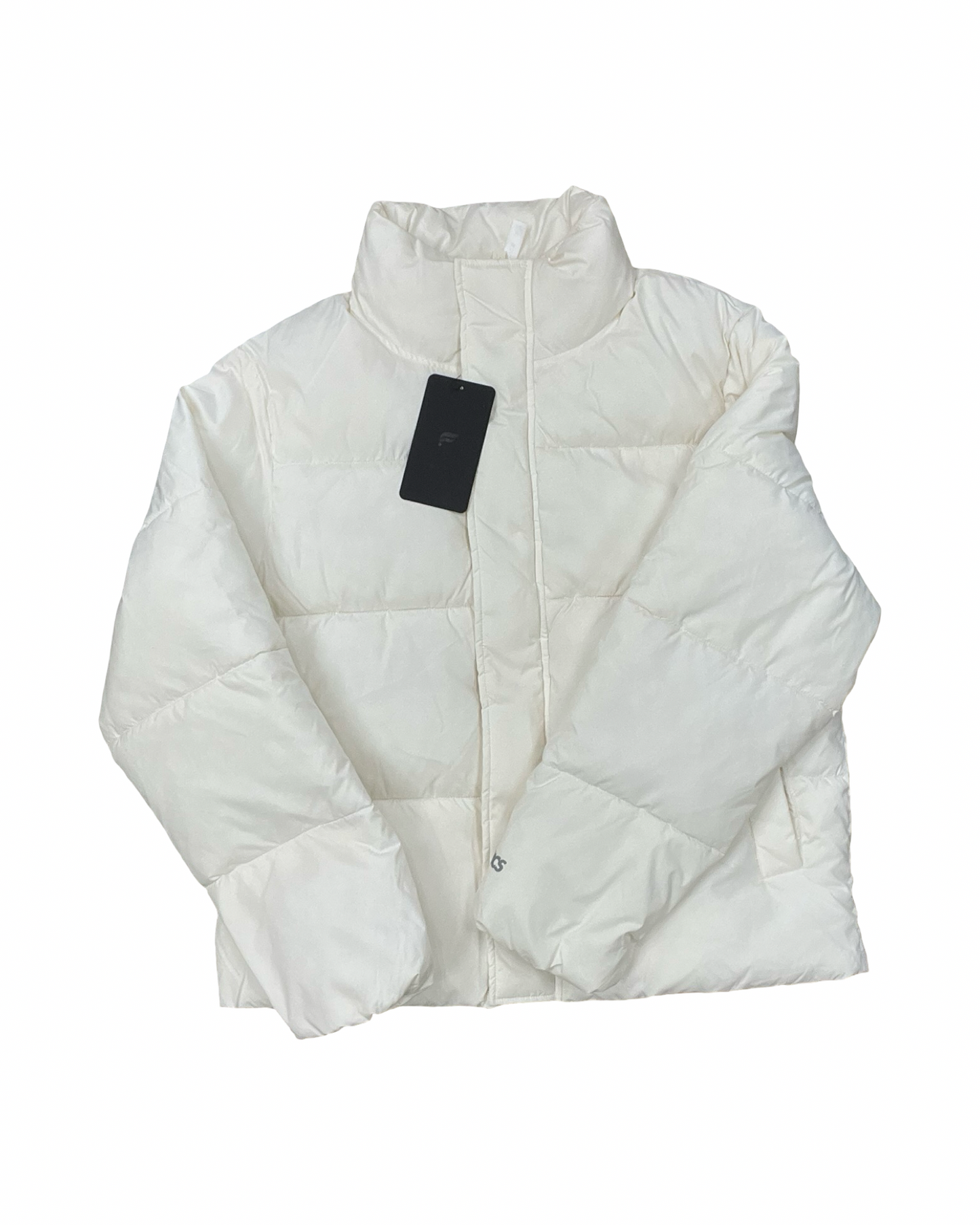 Coat Puffer & Quilted By Fabletics In Cream, Size:M