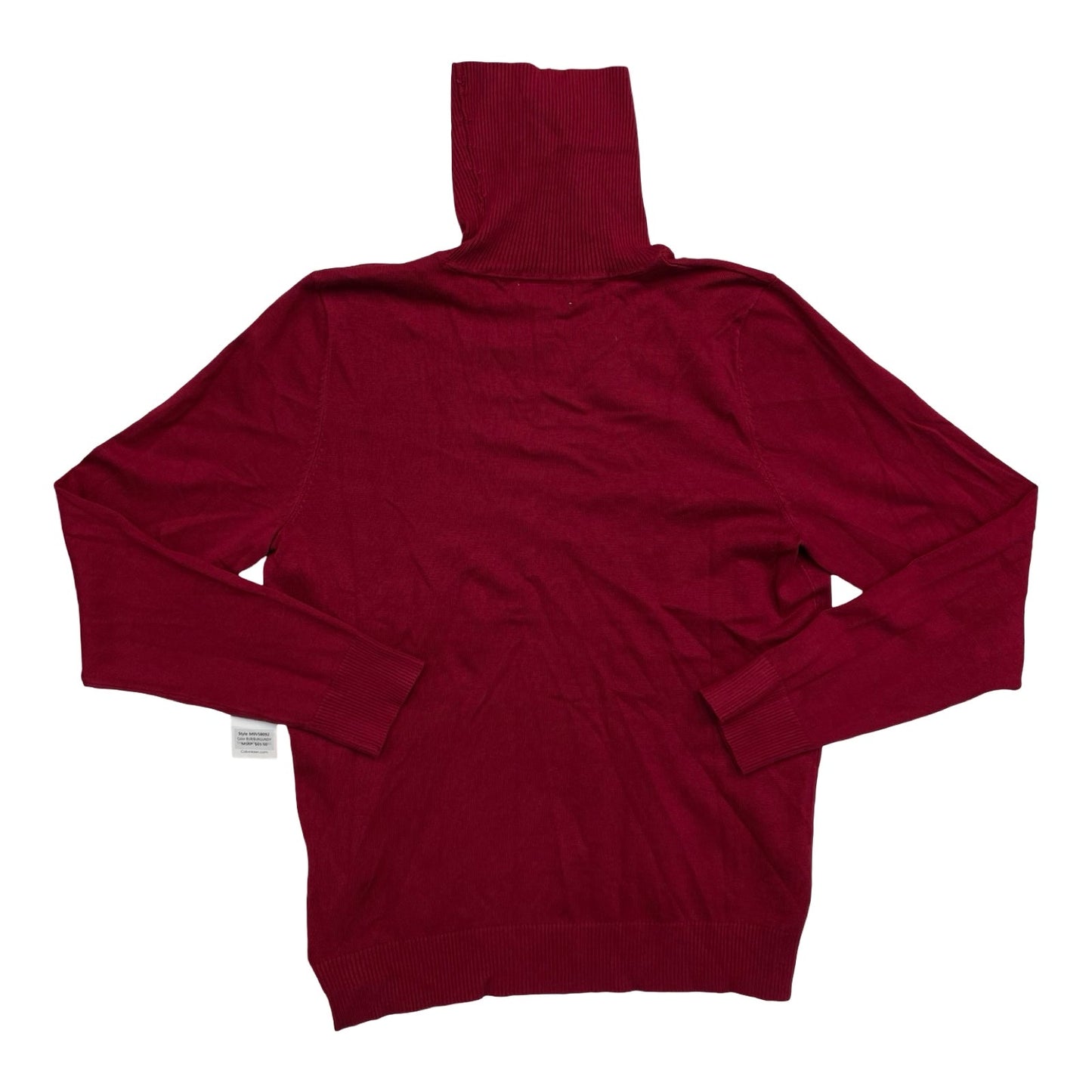 Sweater By Calvin Klein In Red, Size:L