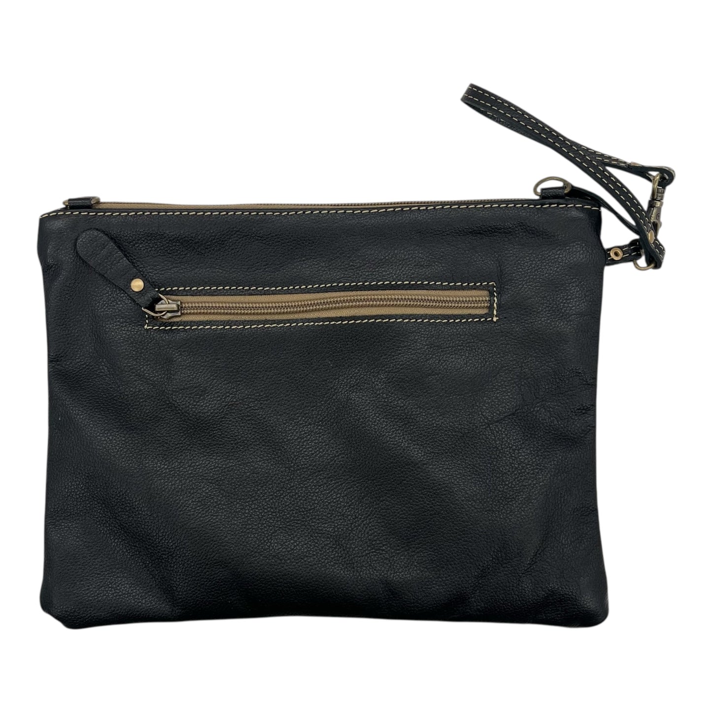 Crossbody Leather By Myra In Animal Print, Size:Medium