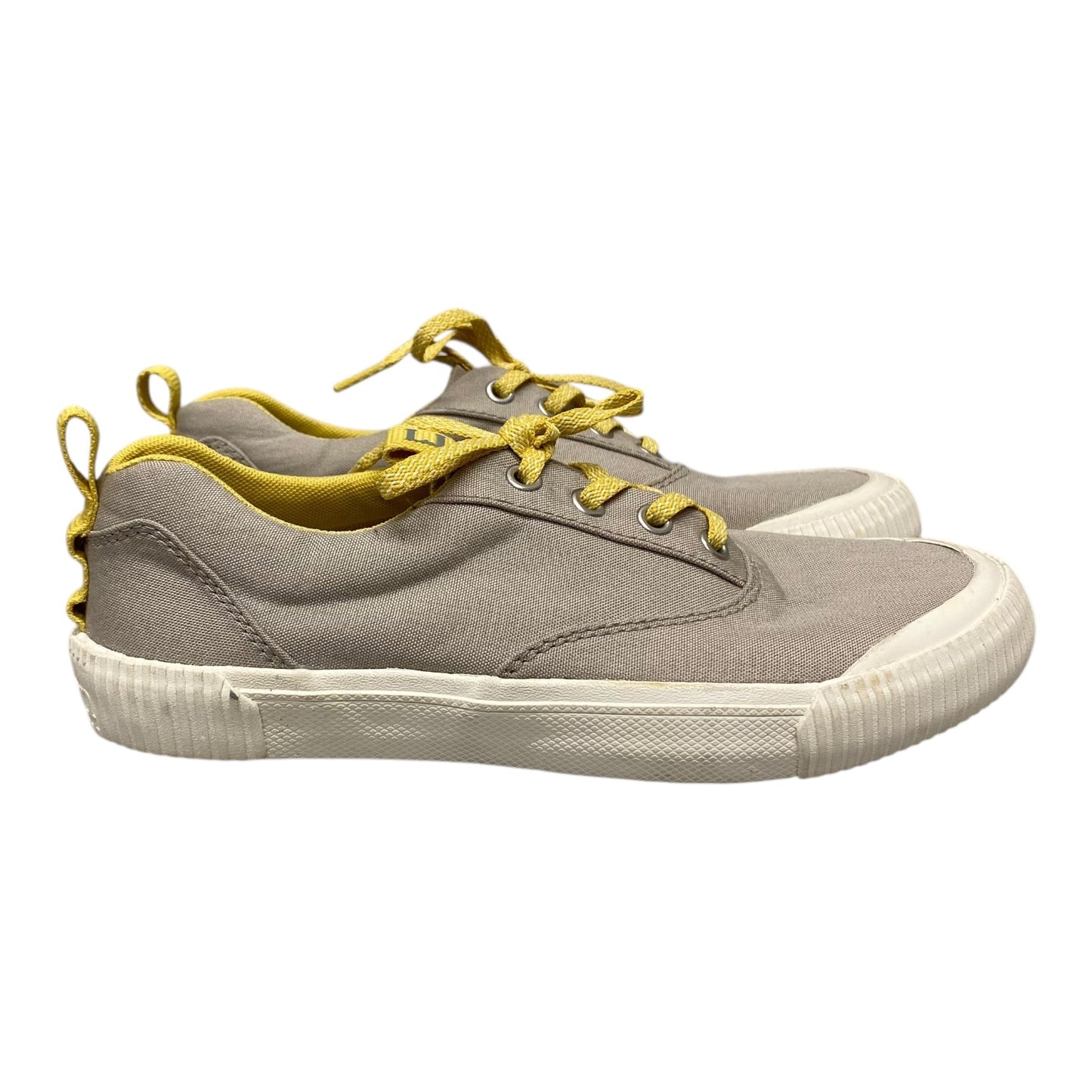 Shoes Athletic By L.L. Bean In Grey & Yellow, Size:6