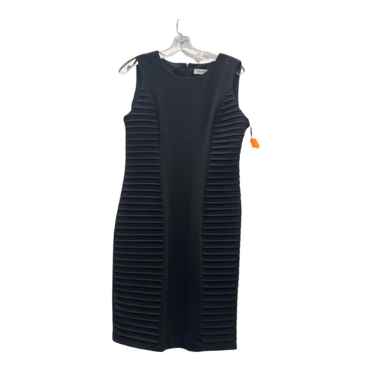 Dress Work By Calvin Klein In Black, Size:M